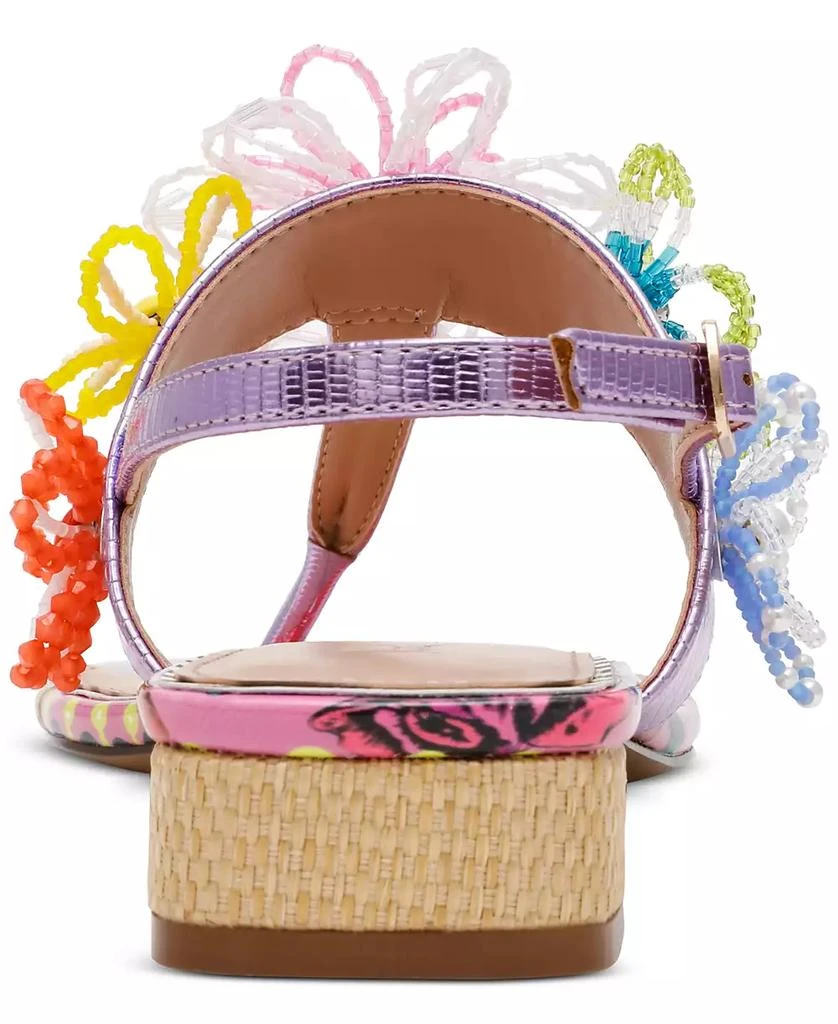 Betsey Johnson Women's Jaydda Thong Slingback Sandals 3