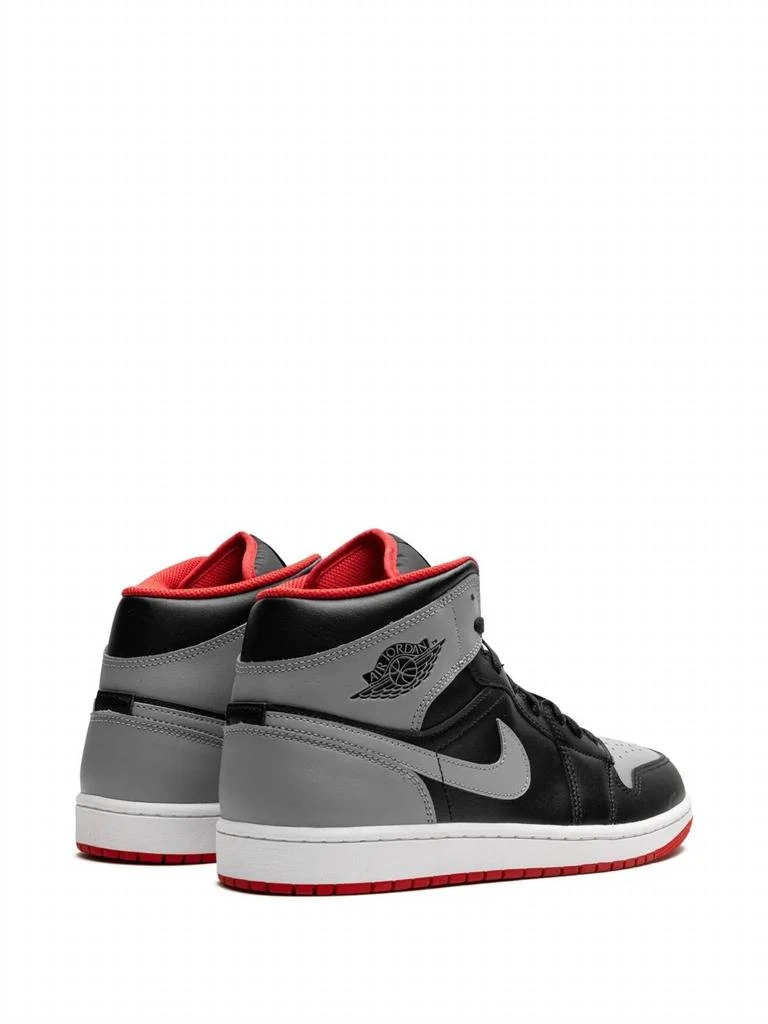 NIKE Nike - Men
s Air Jordan 1 Mid Bred Shadow Sneakers 3