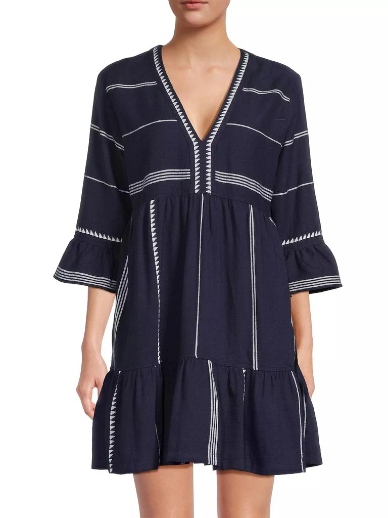 LEMLEM Hanna Bell-Sleeve Minidress 3