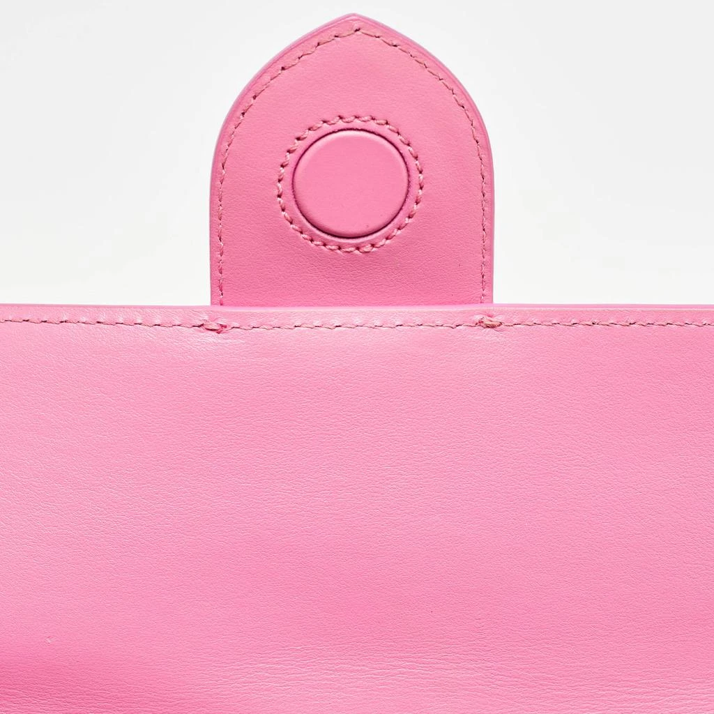 Jacquemus Jacquemus Pink Leather Le Bambino Long Shoulder Bag 6