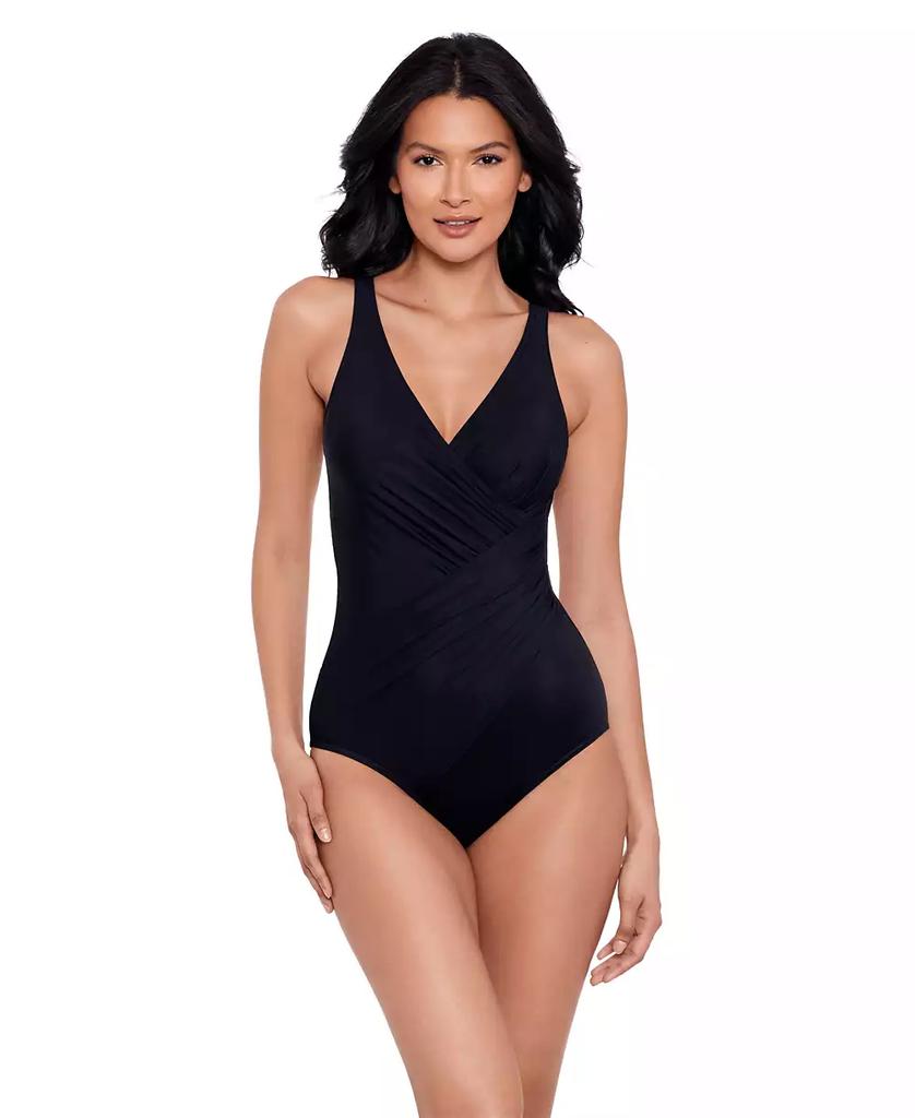Miraclesuit Women's Oceanus DDD Tummy Control One-Piece Swimsuit