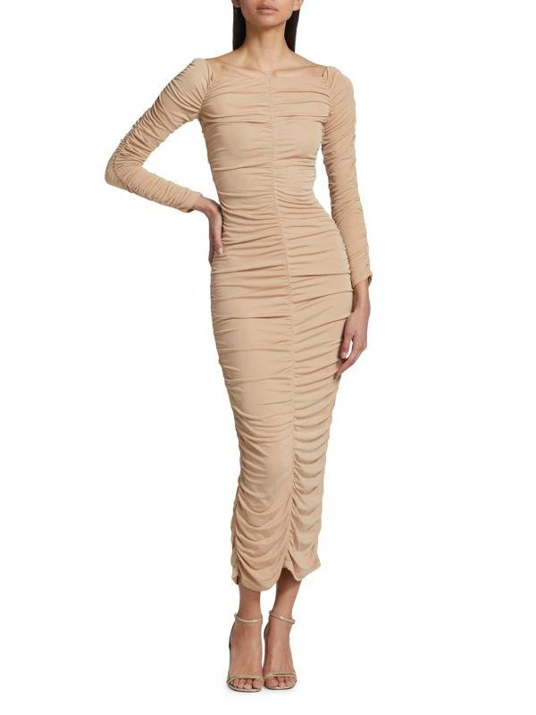 Zeynep Arçay Ruched Body-Con Midi-Dress 7