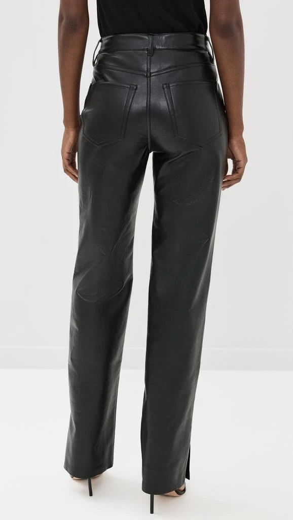 ANINE BING Roy Recycled Leather Pants 2