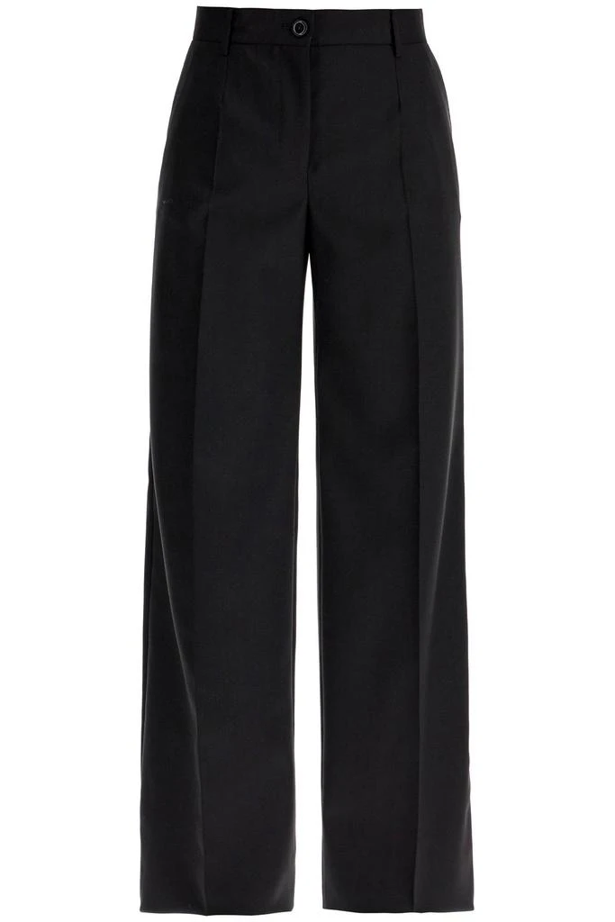 Dolce & Gabbana BLACK MAMBO PANTS WIDE CAMAL 1