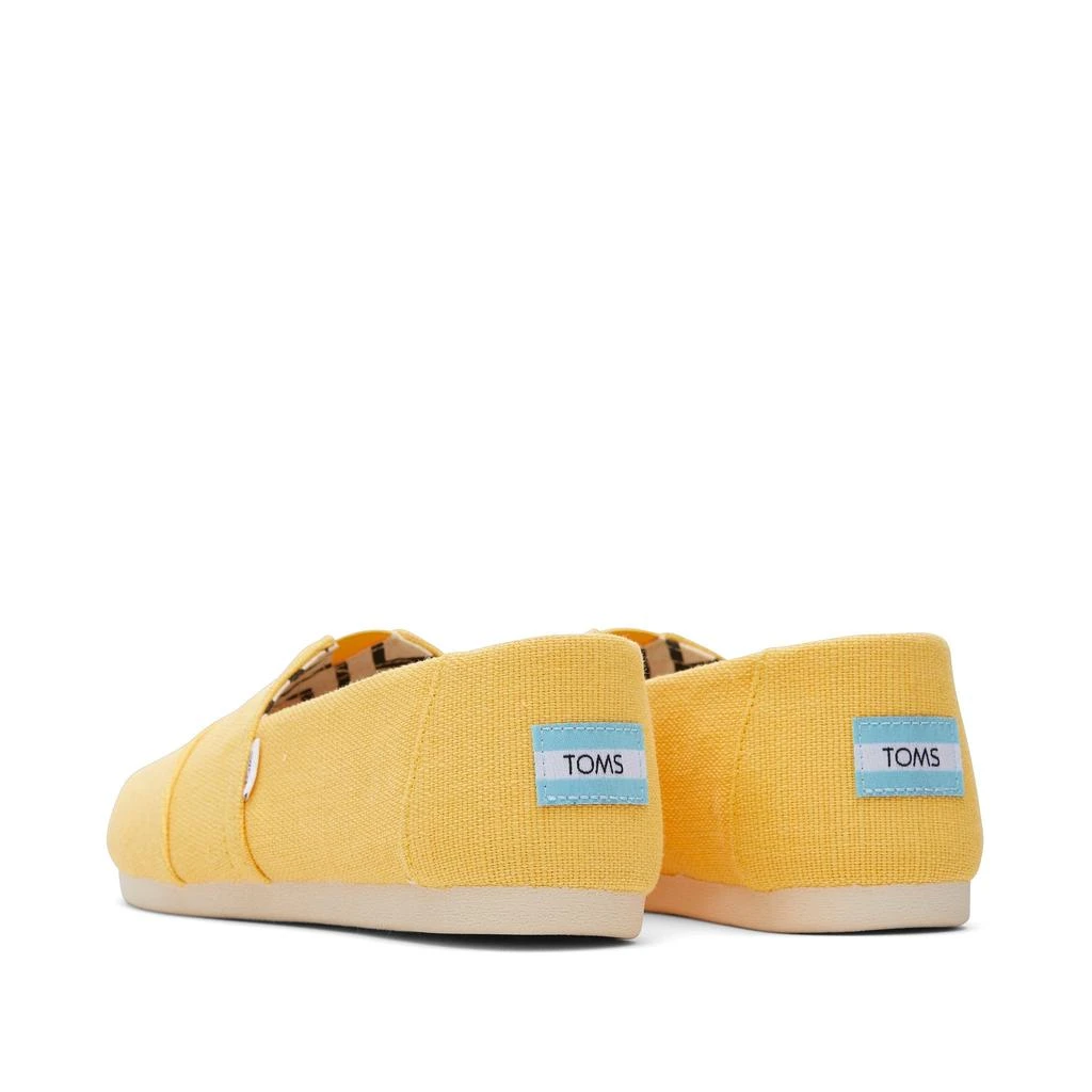 TOMS Shoes Classic Alpargata Pineapple Yellow Heritage Canvas 4