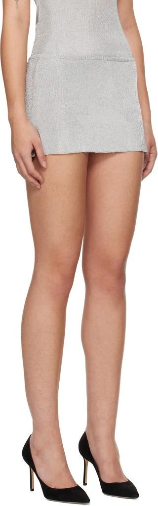 GUIZIO Silver Jewels Miniskirt 2