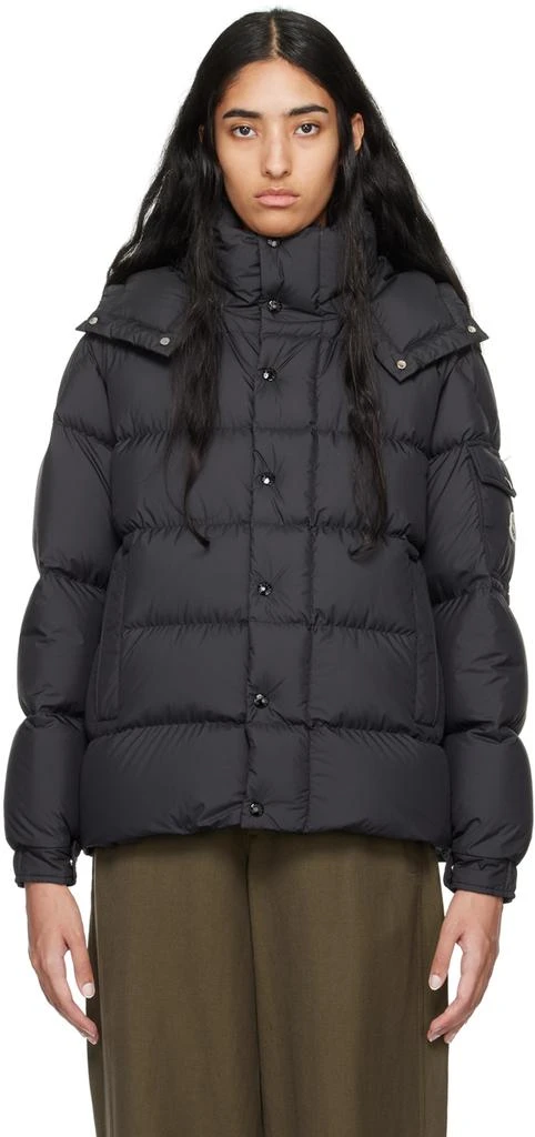 Moncler Black Maya 70 Down Jacket 1