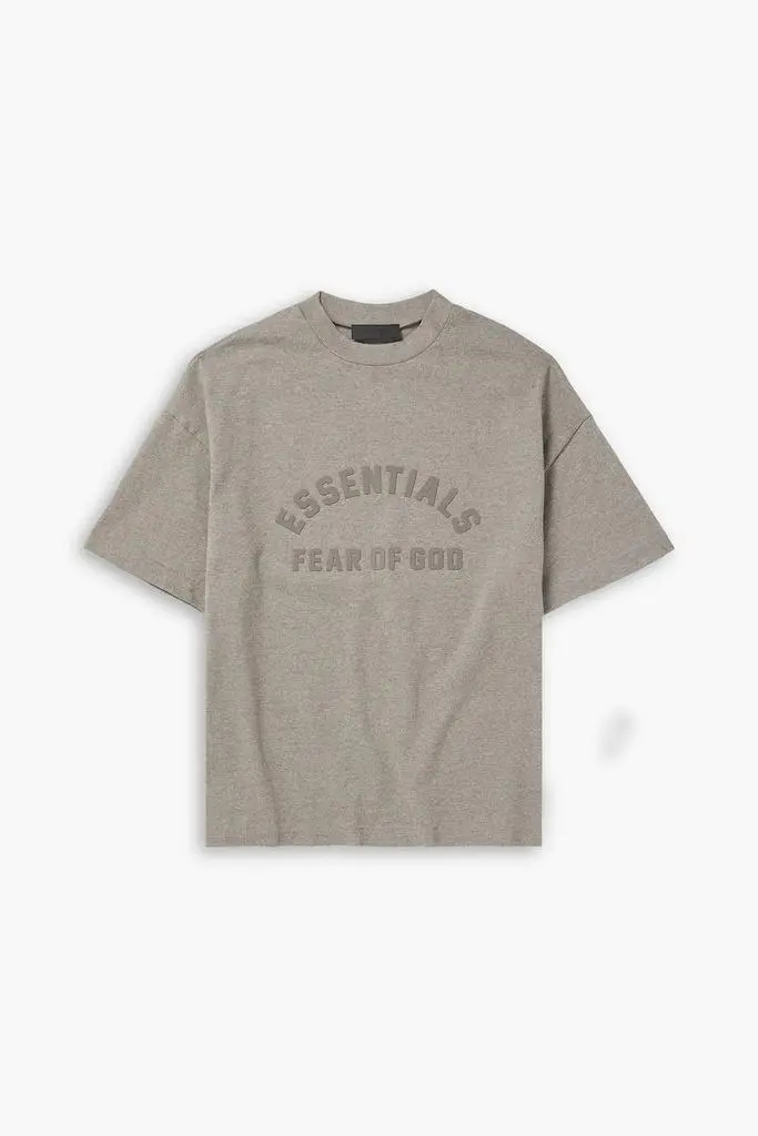 Essentials Oversized logo-appliquéd cotton-jersey T-shirt
