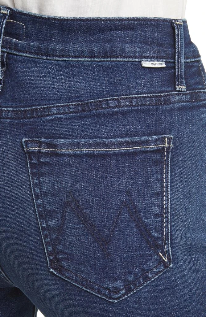 MOTHER Fray Hem Bootcut Jeans 4