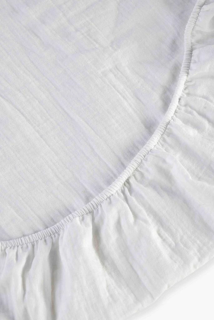Christy Organic retreat relaxed feel 100% organic cotton double fitted sheet 4