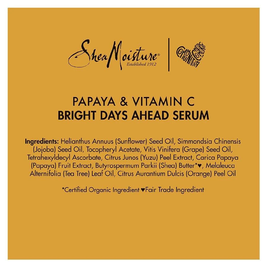 SheaMoisture Serum Papaya and Vitamin C 4