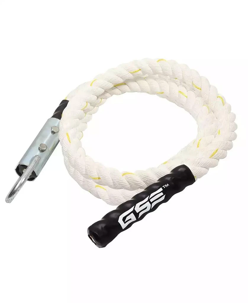 GSE Games 
Sports Expert Gym Polyester Climbing Rope, 1.5" Diameter Workout Rope