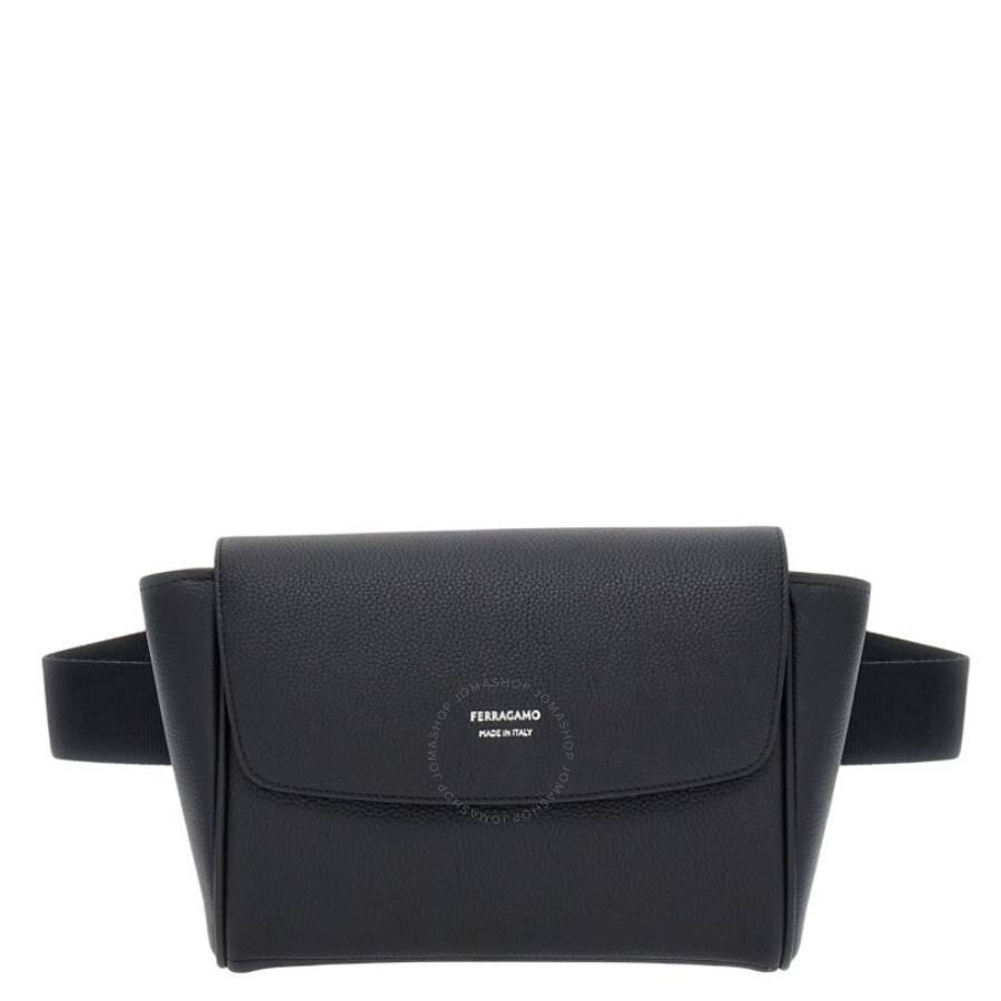 ショルダーバッグ Salvatore Ferragamo Black ECONYL belt bag Salvatore Ferragamo Black ECONYL belt bag (FERRAGAMO
