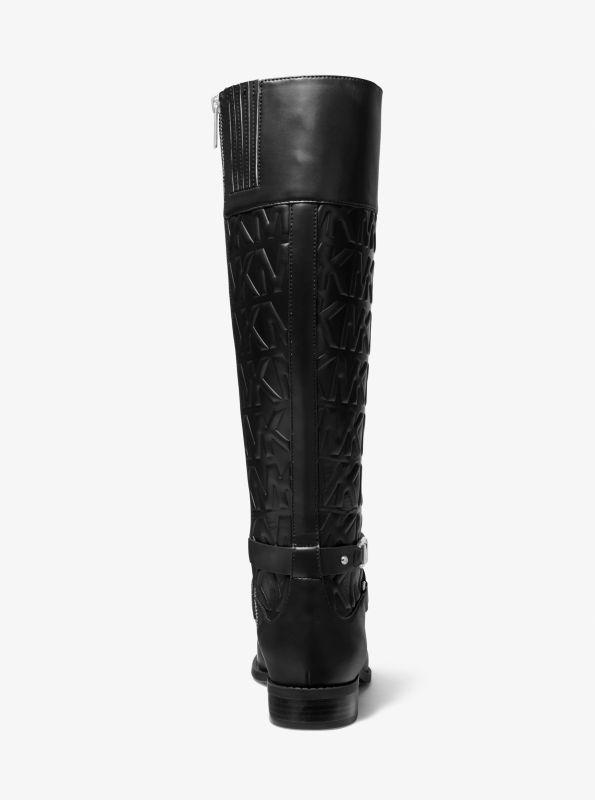 Michael kors boots fashion black ridding size 5.5