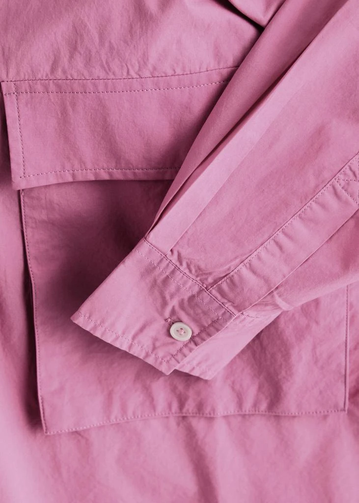 LMND LEMONADE Chiara Utility cotton-poplin shirt  5