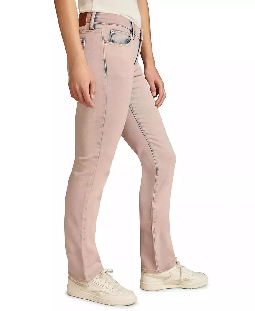 Lucky Brand Women's Mid-Rise Sweet Straight-Leg Jeans 3