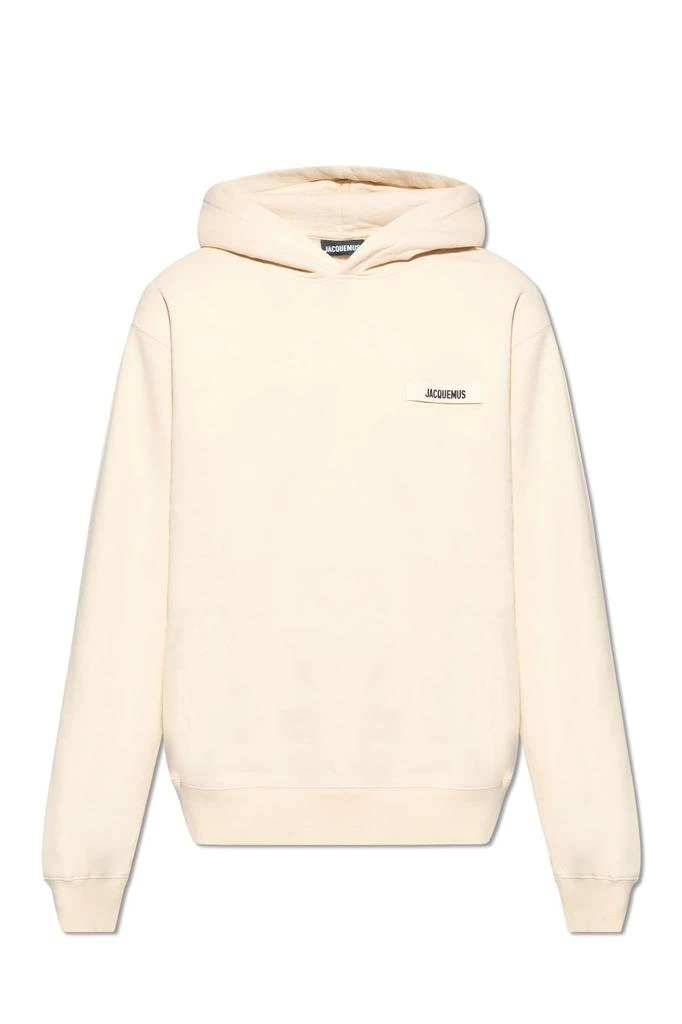 Jacquemus Jacquemus Logo Patch Long Sleeved Hoodie 1