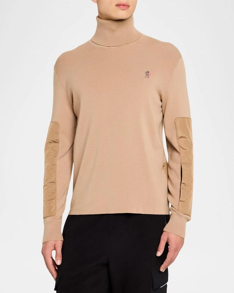Moncler Men's Turtleneck with Elbow Patches 4