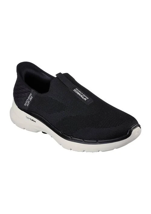 SKECHERS Mens Go Walk 6   Easy On Slip In Sneakers   Extra Wide Width 1