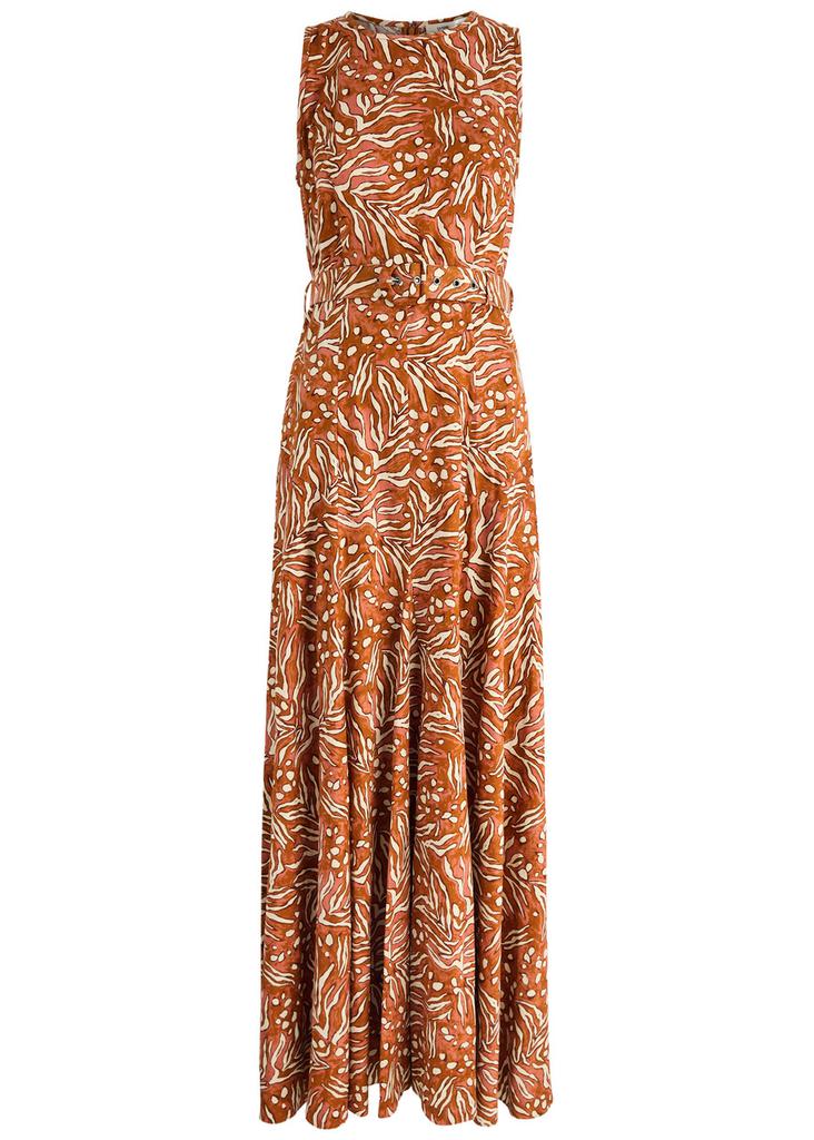 Diane von Furstenberg Elliot printed cotton-blend maxi dress