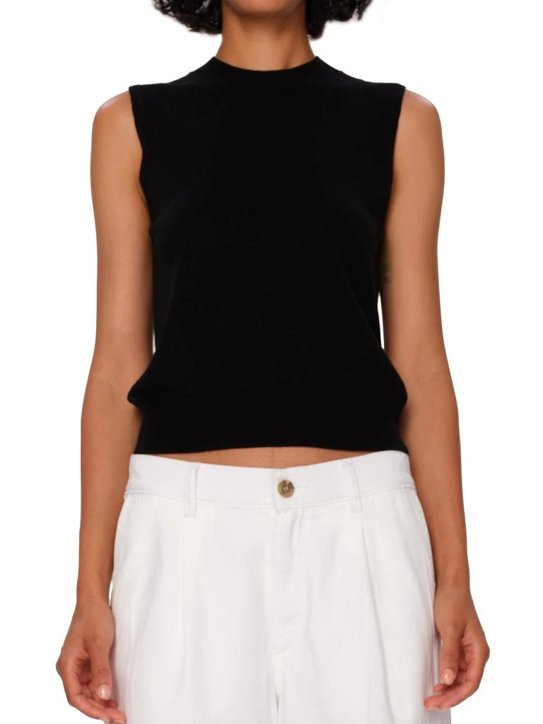 DL1961 Sleeveless Knit Crewneck Top
