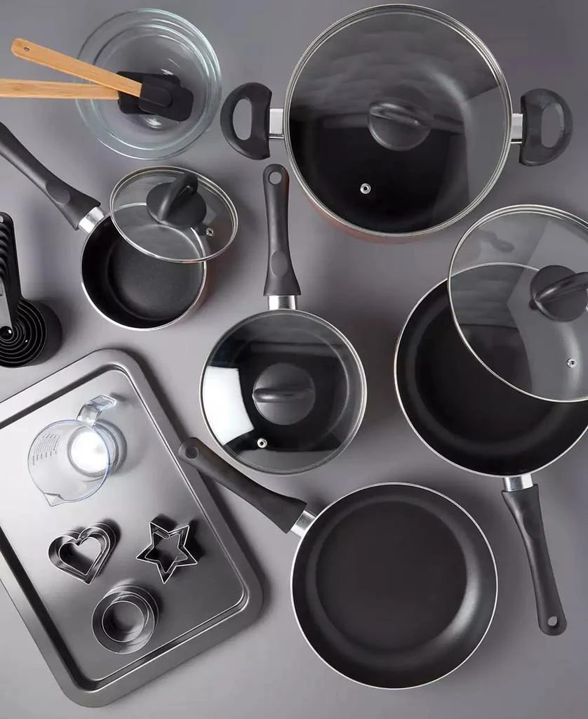 Basic Essentials 29-Pc. Nonstick Aluminum Cookware & Bakeware Set 4