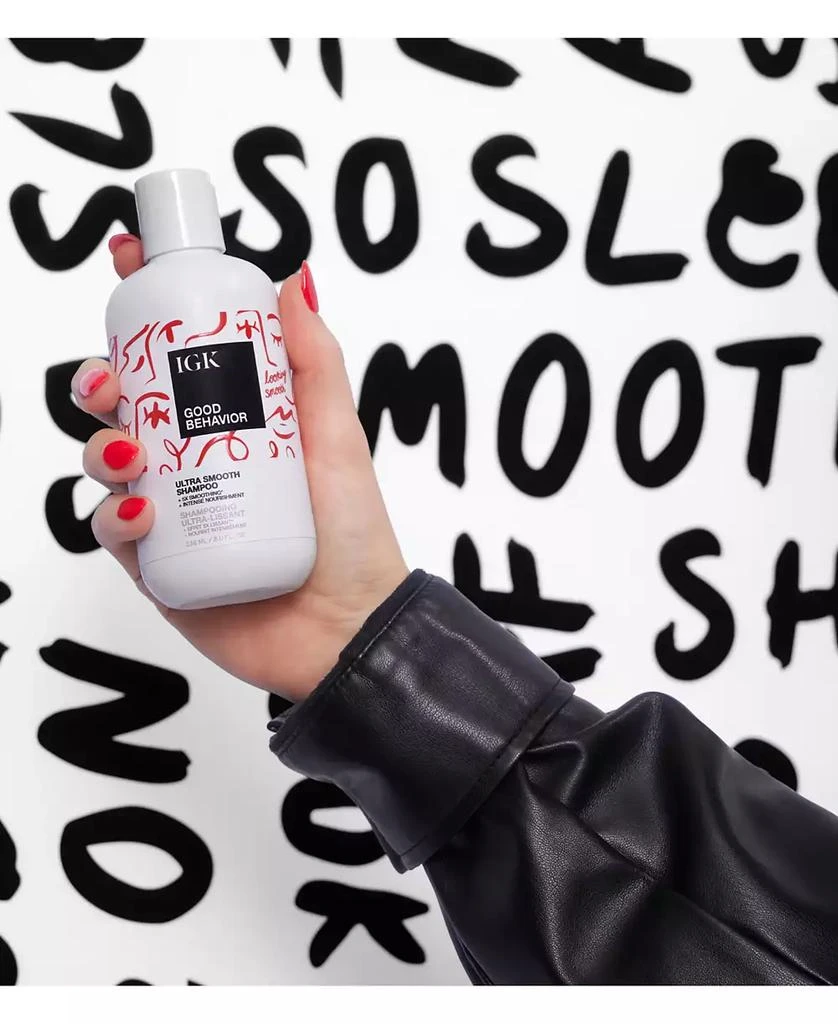 IGK Hair Good Behavior Ultra Smooth Shampoo 9