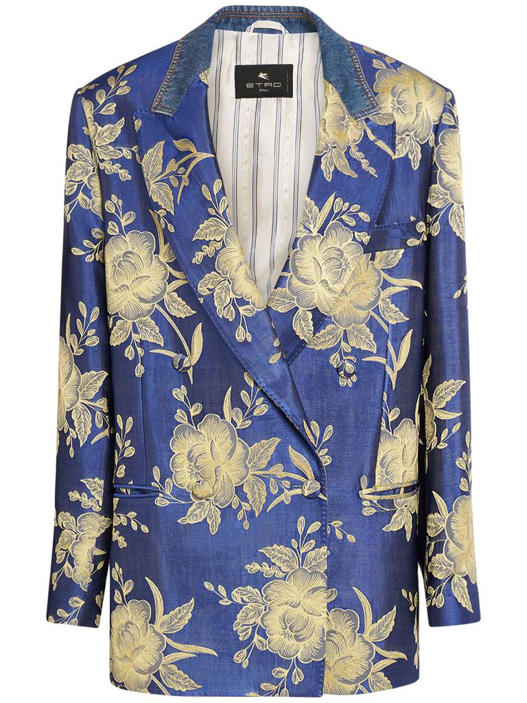 ETRO Lucky Charms Bomber Jacket White 38-IT - Jackets