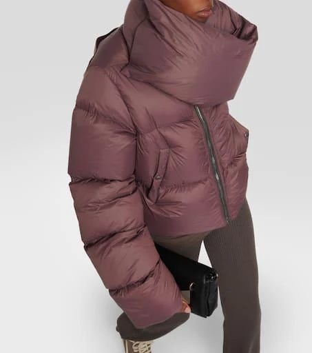 Rick Owens Funnel neck puffer jacket 4