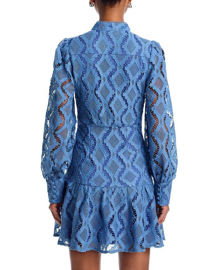 AQUA Wavy Lace Dress - Exclusive 4