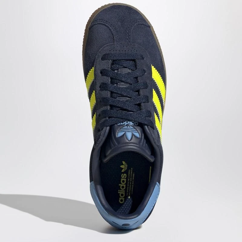 Adidas Gazelle Night Indigo/Solar Yellow/Light Blue Sneaker 3