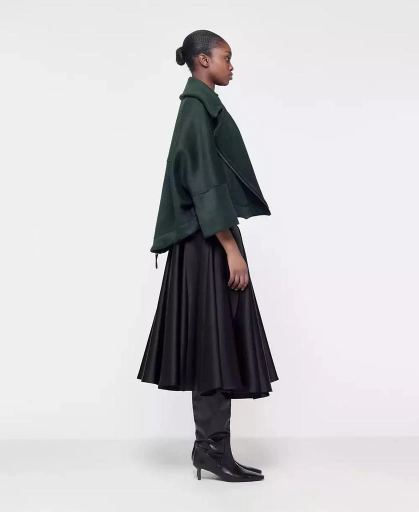 Leem Women
s Boxy Biker Jacket 3