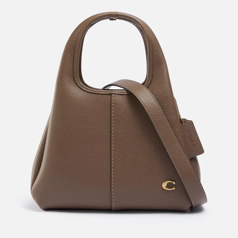 Coach Coach Lana 23 Polished Pebble-Grain Leather Shoulder Bag 1