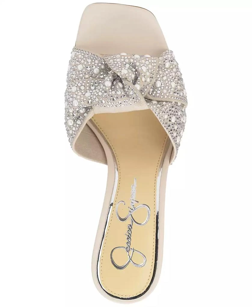 Jessica Simpson Women's Evirra Twist Knot Dress Sandals 4