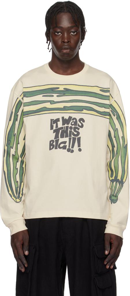 Story mfg. Off-White Grateful Long Sleeve T-shirt