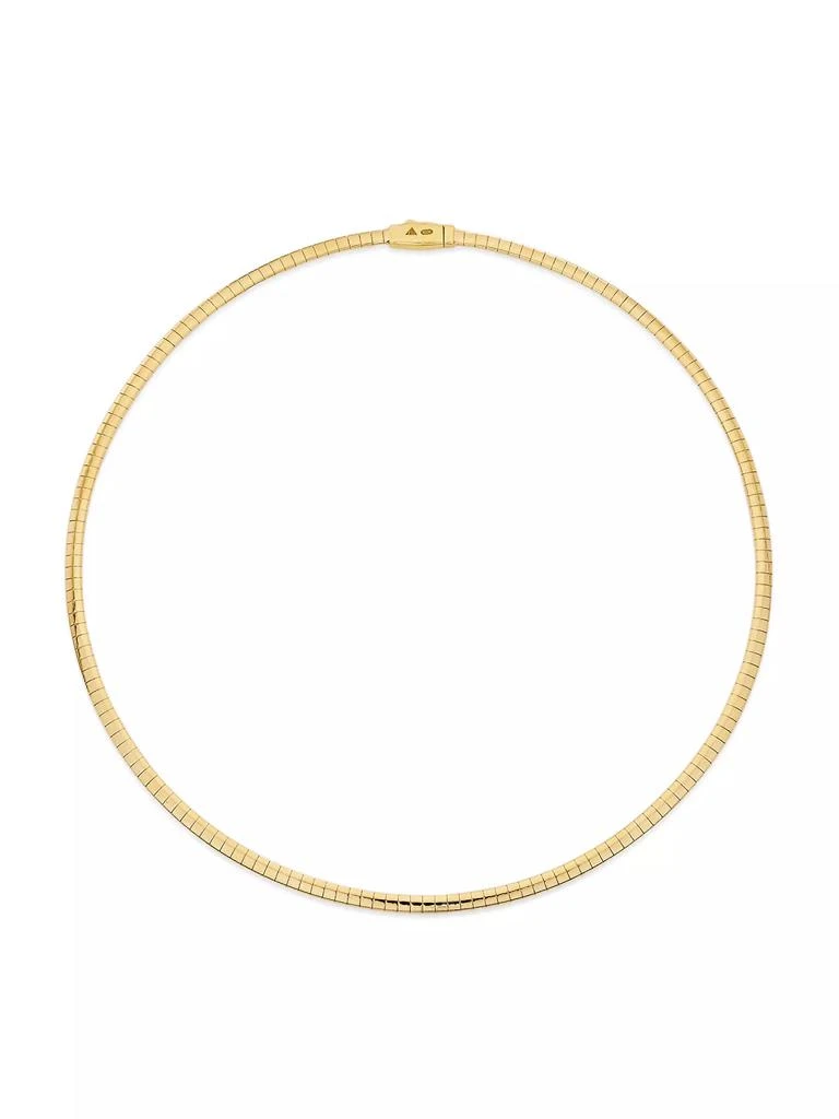 Foundrae 18K Yellow Gold Small Collar Necklace 1