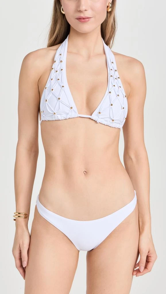 PQ Swim Basic Ruched Full Bikini Bottoms 3