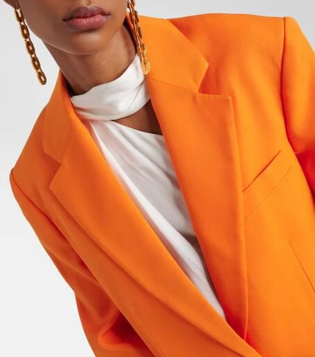 Stella McCartney Single-breasted crêpe blazer 4