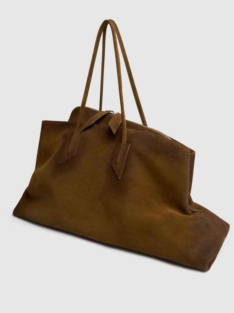 The Attico Large La Passeggiata Suede Tote Bag 2