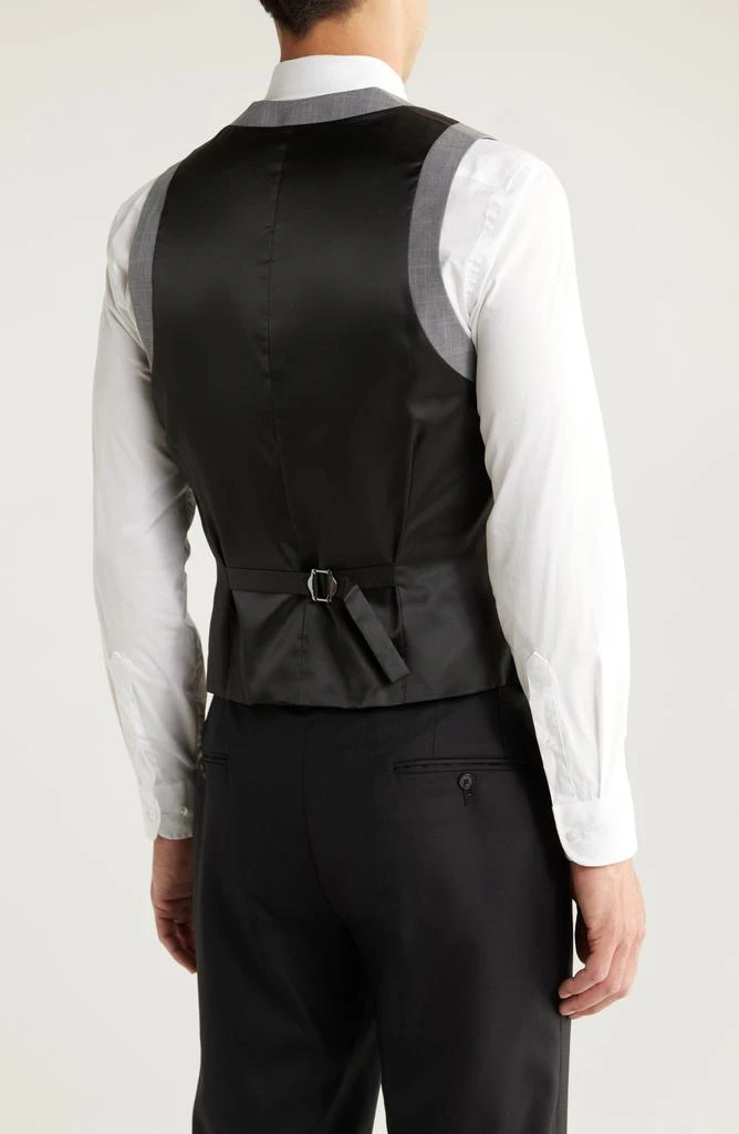 Topman Textured Suit Waistcoat Vest 2