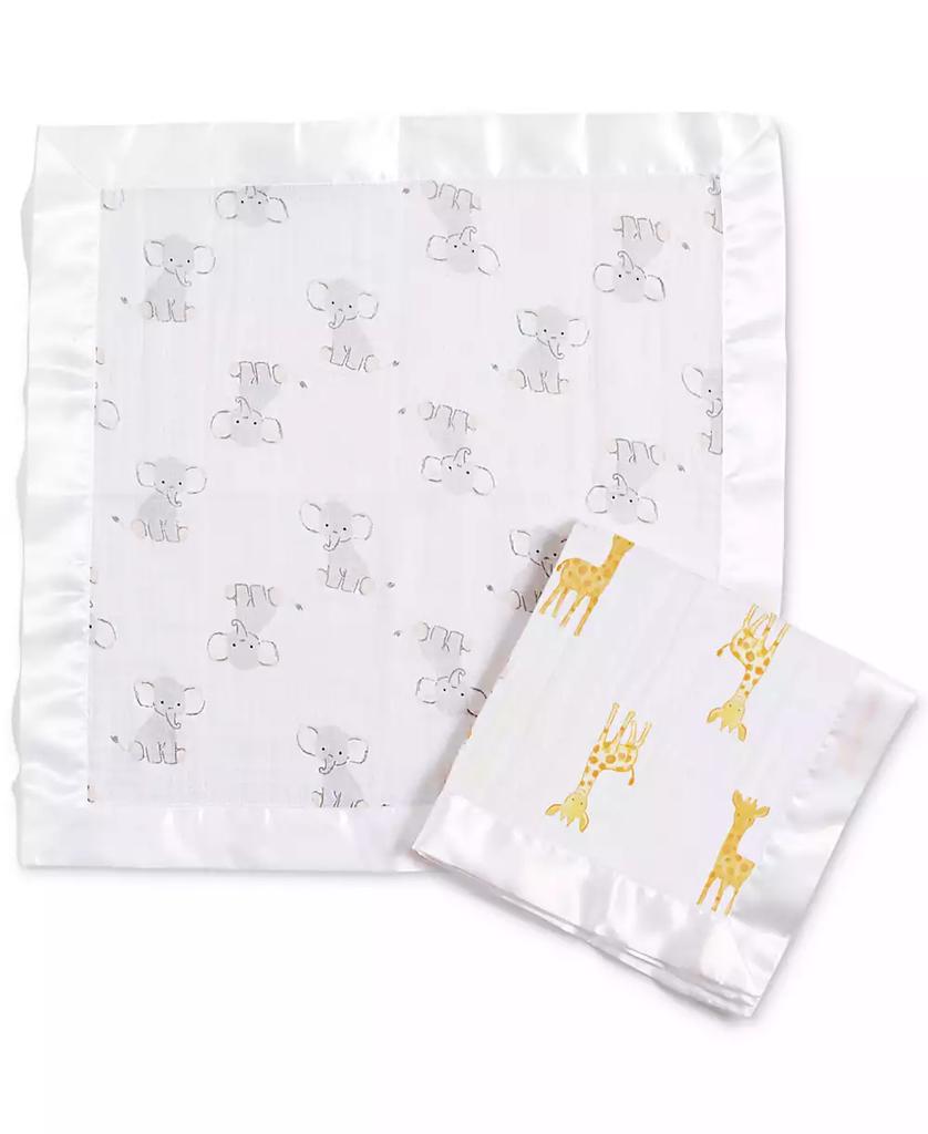 aden + anais Baby Boys or Baby Girls Security Blankets, Pack of 2
