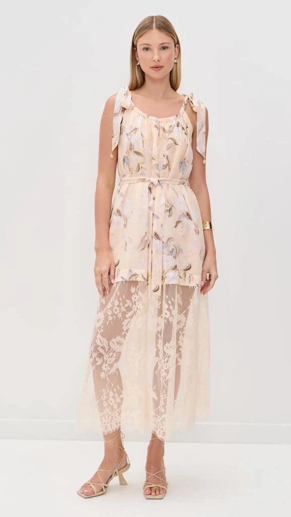 Zimmermann Cascadian Lace Slip Dress 6