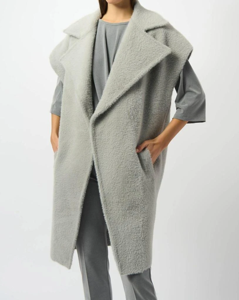 JOSEPH RIBKOFF Joseph Ribkoff - Open Front Boxy Sweater Vest