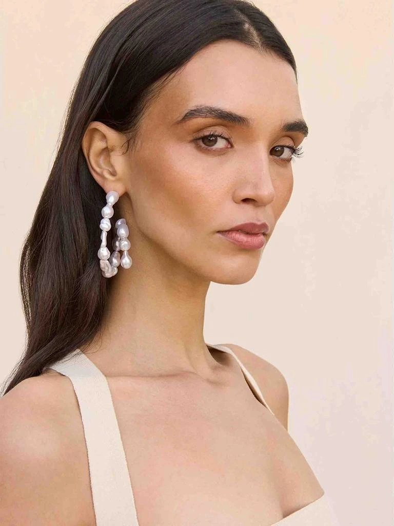 Cult Gaia Cult Gaia Kiara Hoop Earrings 2