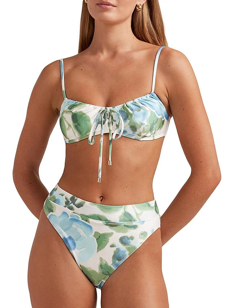 Peony Solstice Floral Bikini Top 3