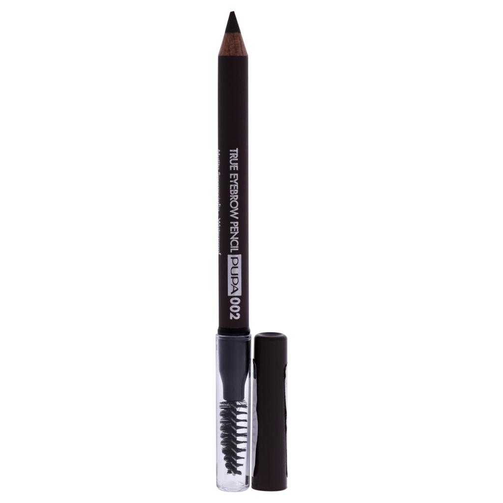 PUPA Milano True Eyebrow Pencil Waterproof - 002 Brown by  for Unisex 0.023 oz Eyebrow Pencil