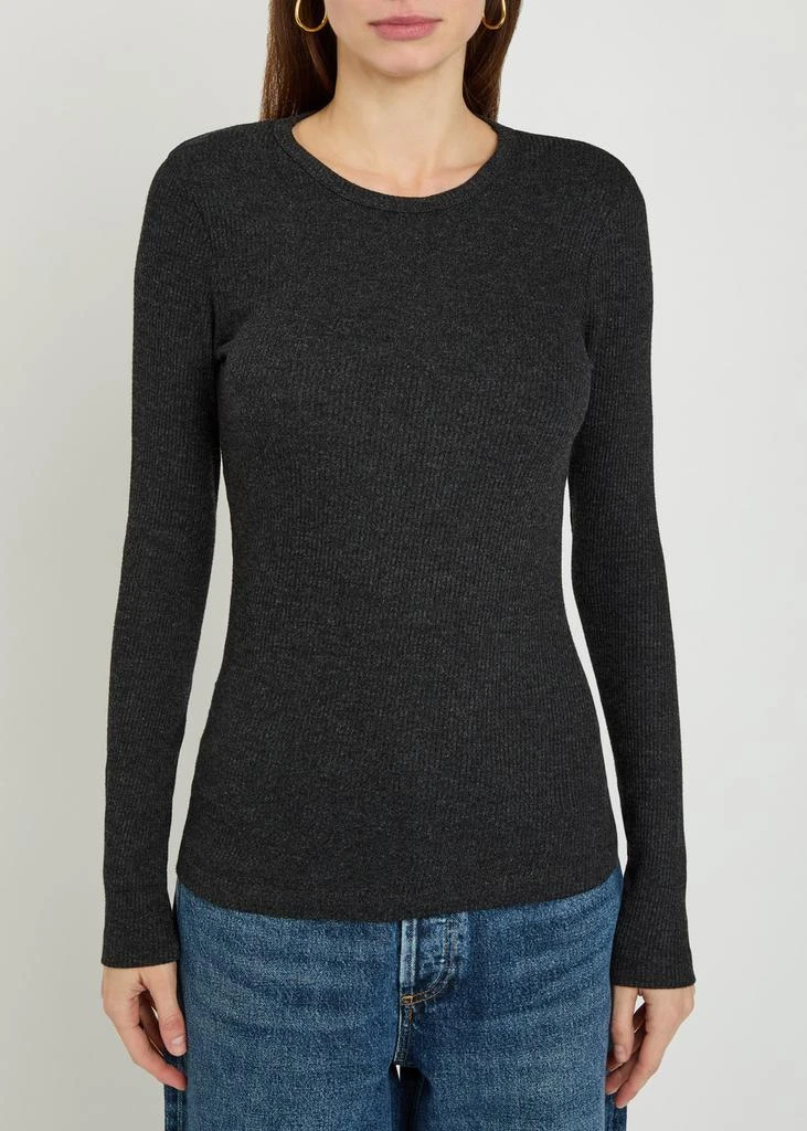AGOLDE Delphi long sleeve knit top 2