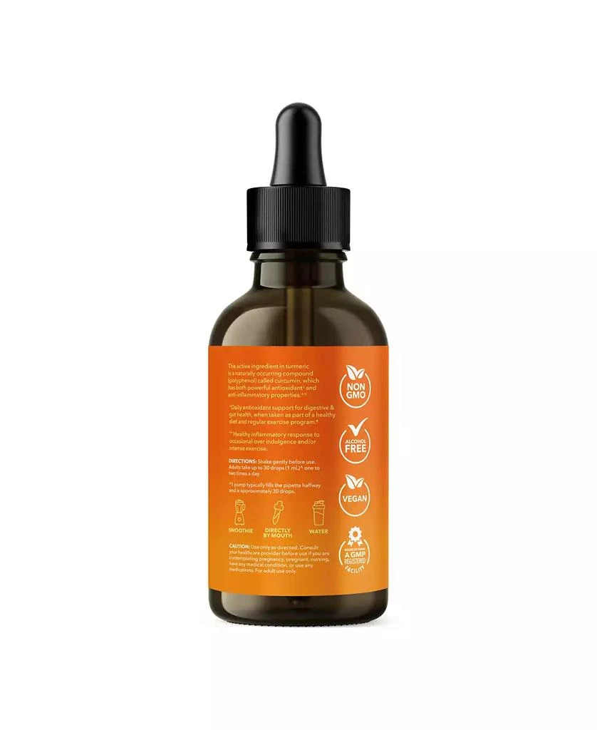 Havasu Nutrition Organic Turmeric Liquid Drops, Liquid Turmeric 1000mg Enhanced Absorption for Digestive 
Joint Support, Unflavored, 1 fl oz 5