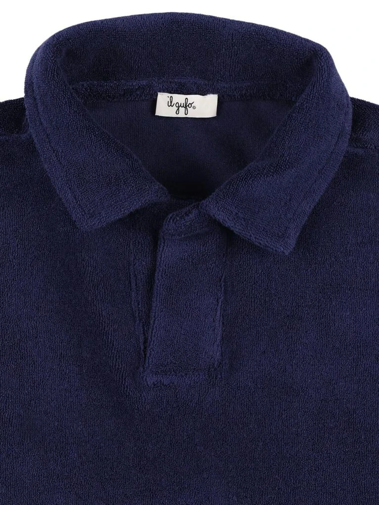 IL GUFO Cotton Terry Polo Shirt & Shorts 1