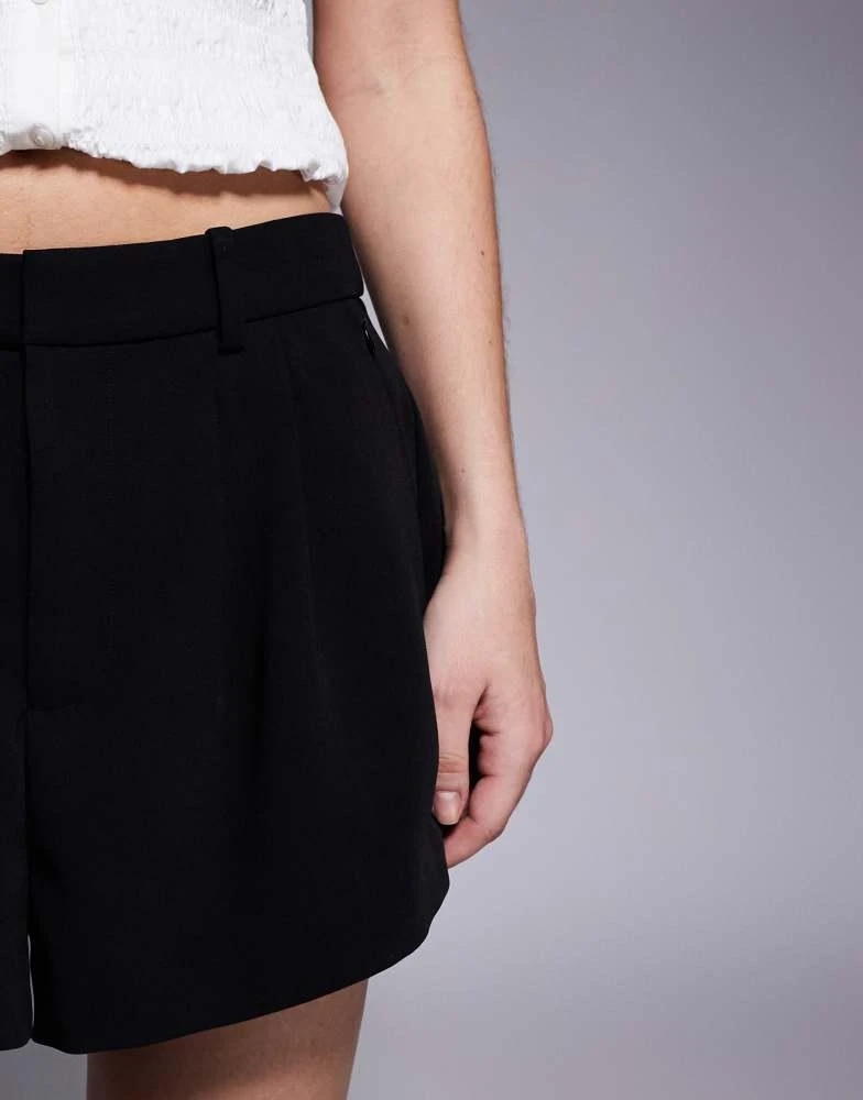 Good American Good American soft stretch ponte pull on capris co-ord in black 5